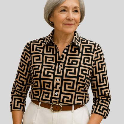 Brielle | Artystyczna bluzka dla wyrazistego stylu