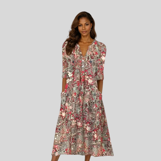 Liwia | Urokliwa letnia sukienka dla oryginalnej elegancji