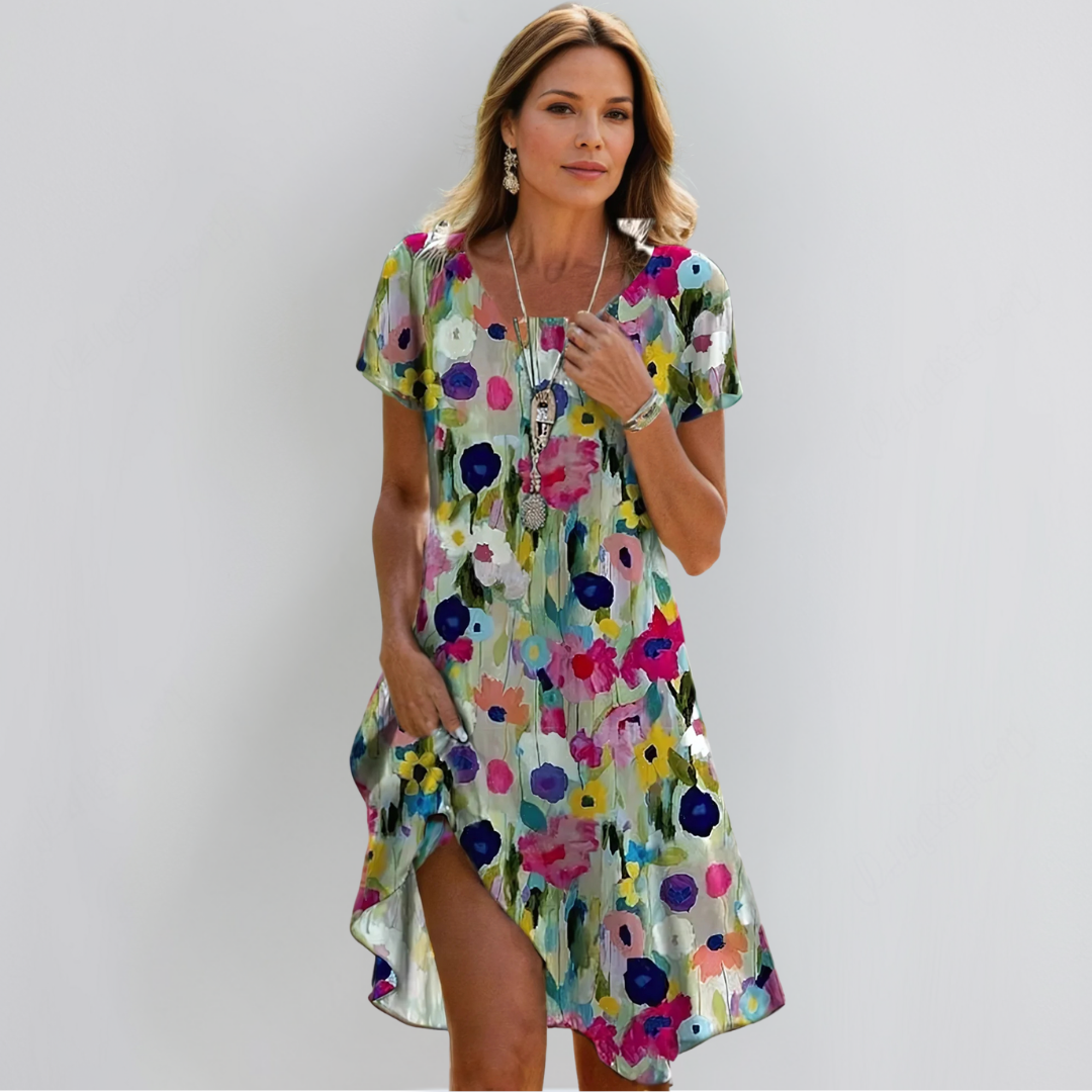 Eliska | wielkie Sukienki Kwiatowe