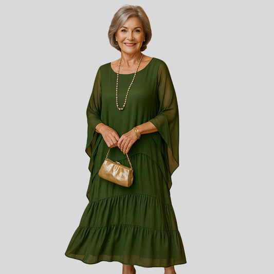 Franciszka | Przewiewne ostatnie sukienki maxi