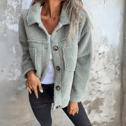 Lena™ | Stylowy i Ciepły Płaszcz Damski na Jesień