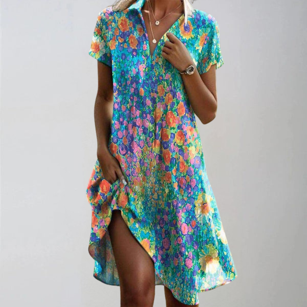 Eliska | wielkie Sukienki Kwiatowe