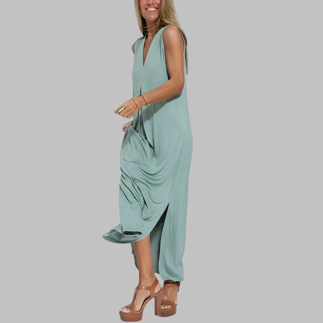 Jana | Elegancka sukienka maxi + odpowiedni sweter OFERUJEMY JAKO PREZENT