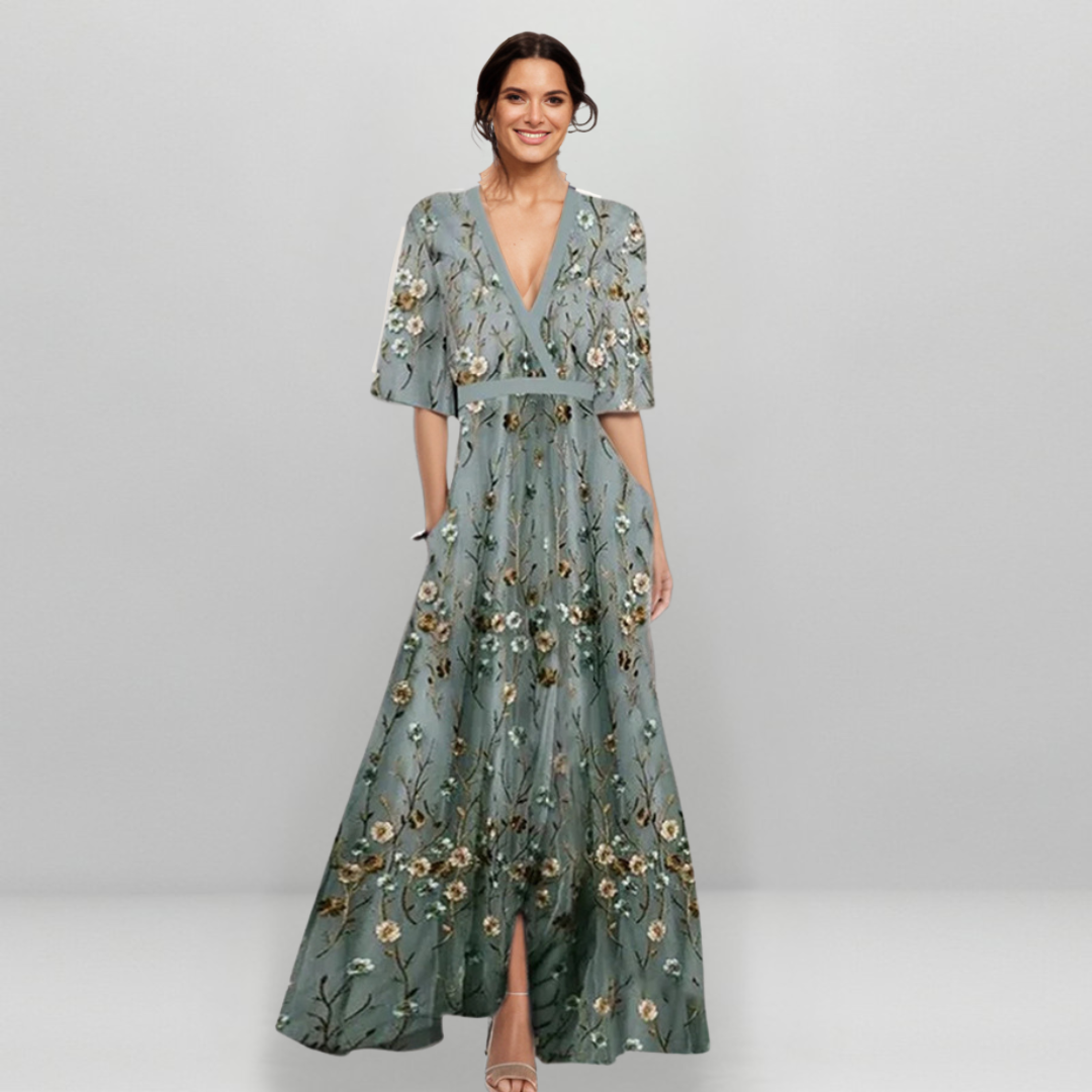 Lenka | Luźne sukienki kwiatowe