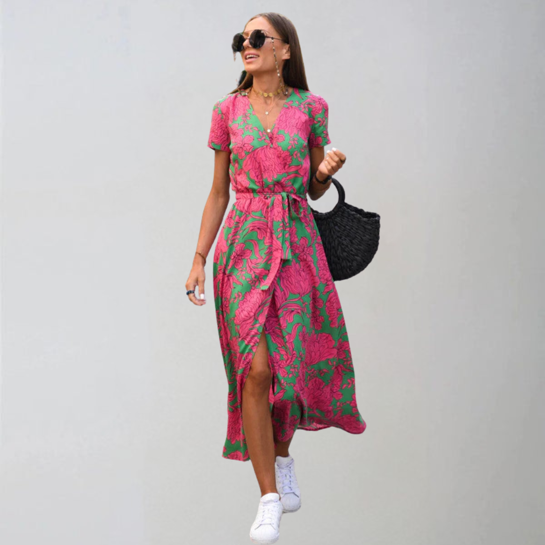 Linda | Stylowe sukienki w kwity na każdą okazję