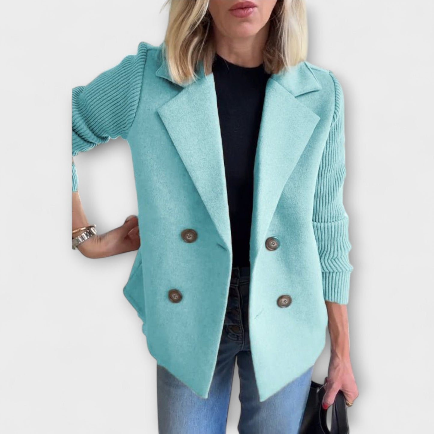 Amora - duży Żakiet z Długim Rękawem