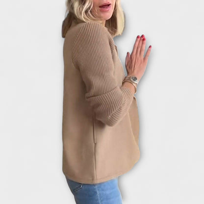 Amora - duży Żakiet z Długim Rękawem