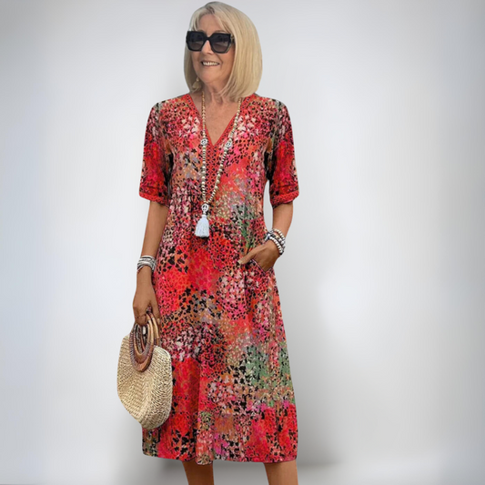 Karolina | Wiosenne sukienki średniej długości