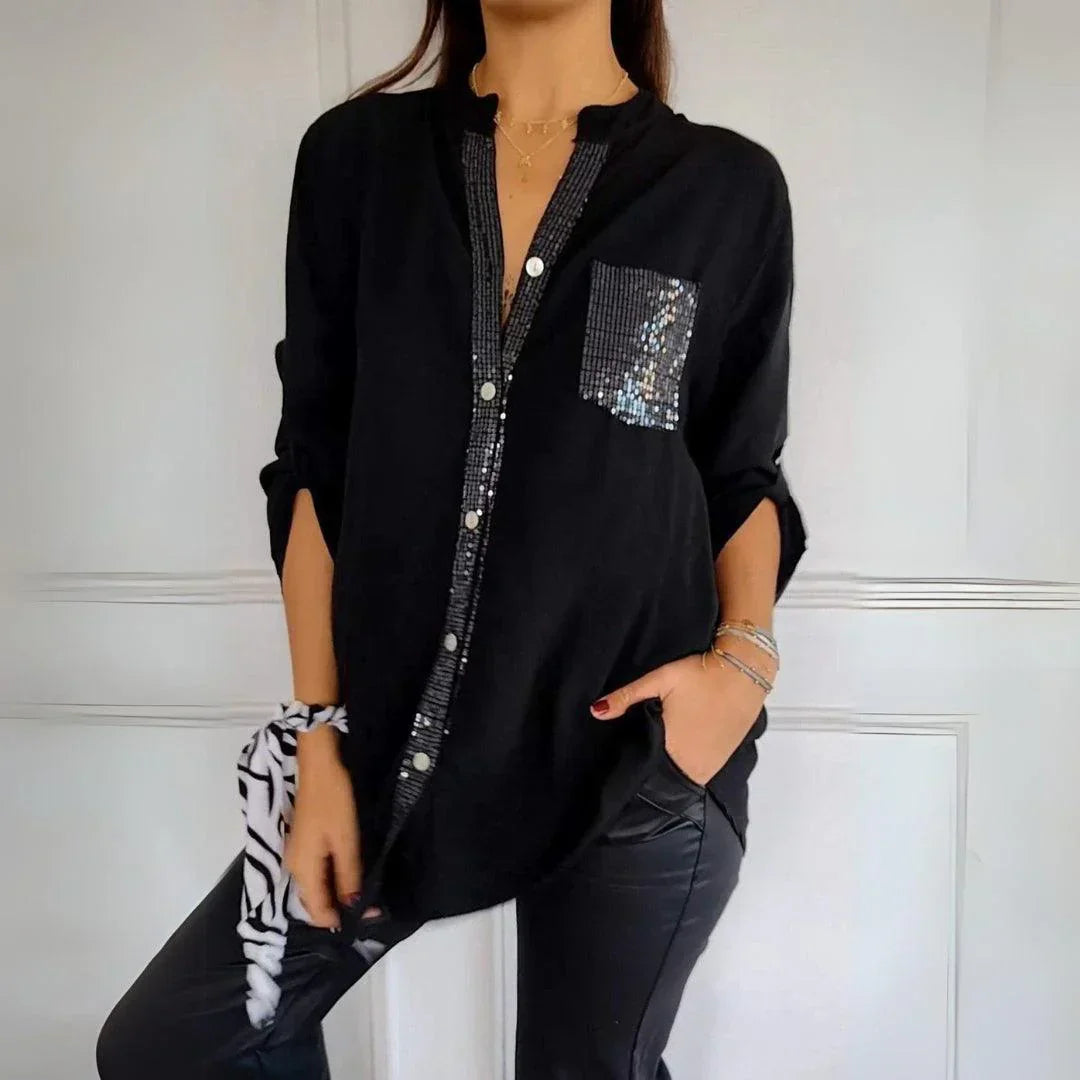 Alena | Elegancka bluzka bez zagnieceń